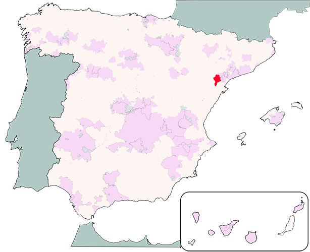 Terra-Alta-Mapa-Catalunya-Espanya